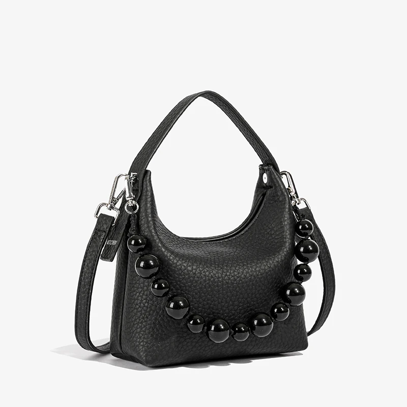 

Lychee Print Leather Handbag For Women Luxury Designer Shoulder Bag Fashion Brand Crossbody Bag Ladies Casual Tote Clutch Bag