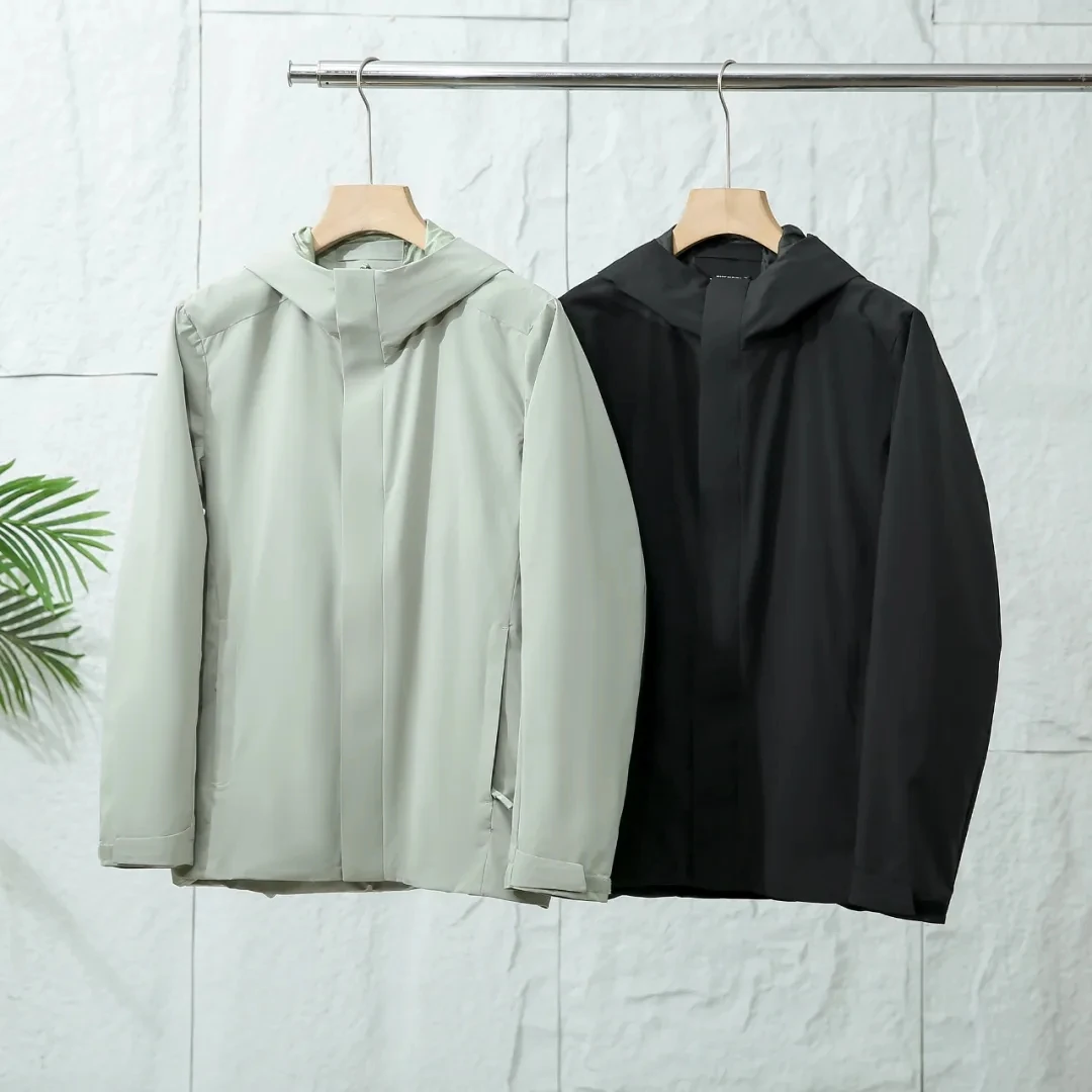 Thin as a Cicada's Wing! Windproof Waterproof Outdoor Men's Softshell Jacket Trendy Autumn Clothing by Transcription Brand