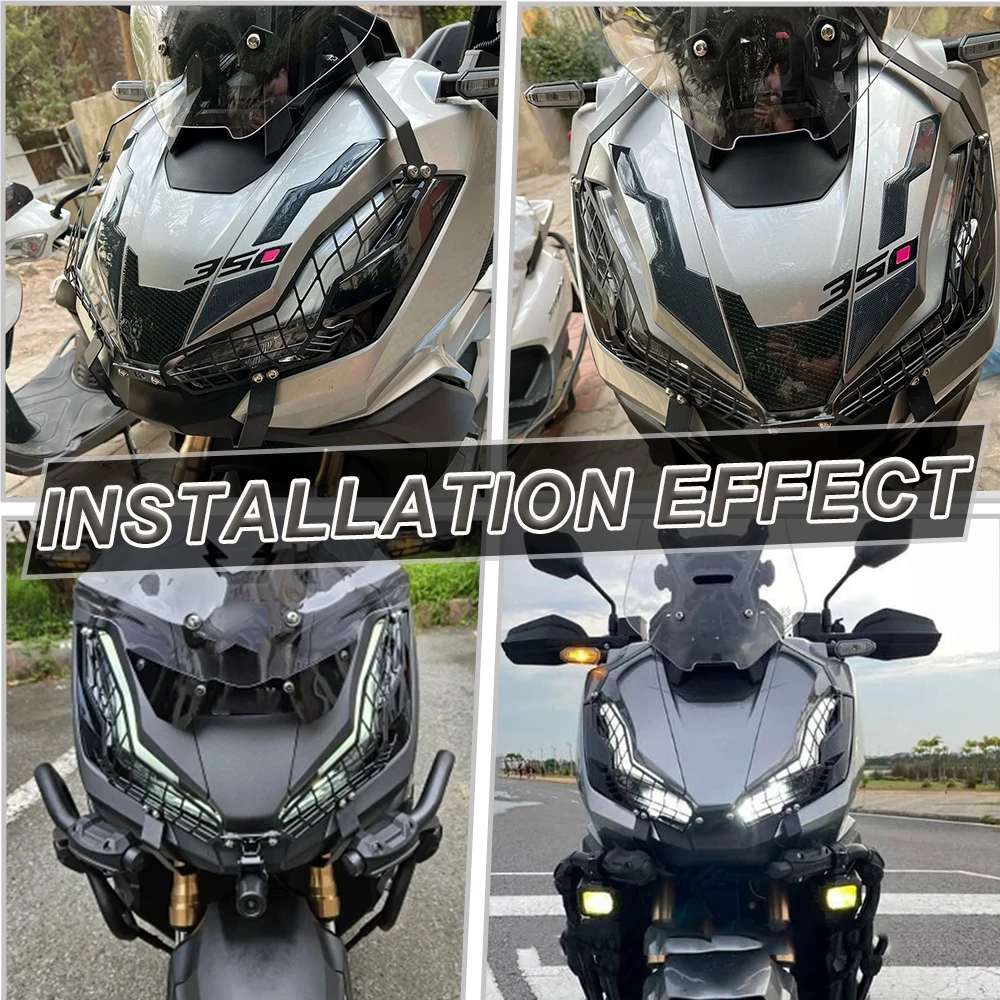 Headlight Headlamp Protector Cover Grill For Honda adv350 ADV350 ADV 350 2022-2025 2024 2023 2022 ADV-350 Motorcycle Accessories