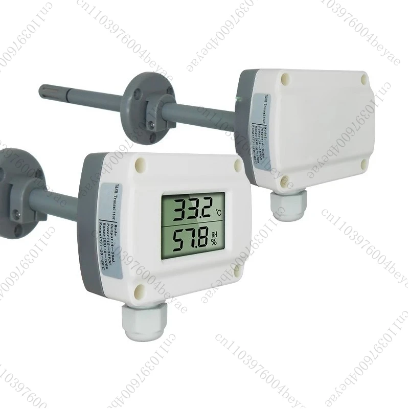 

Air duct temperature and humidity sensor Pipeline temperature and humidity transmitter 0-10V/4-20mA high precision 1PCS