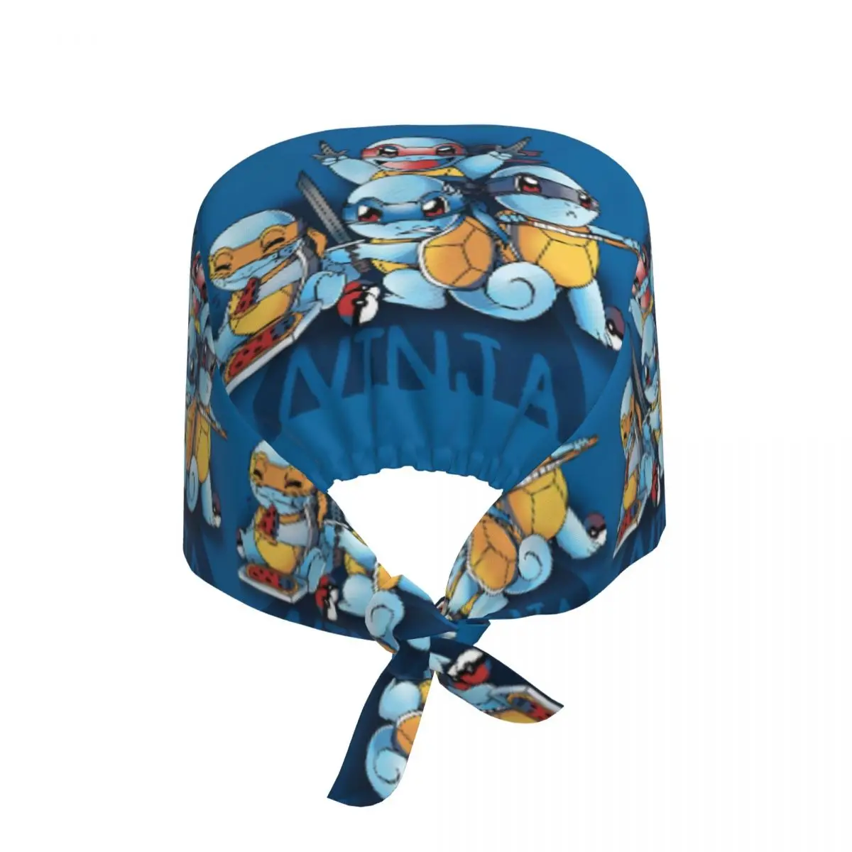 Custom Animation S-Squirtle Medical Staff Scrubs Hat Unisex Cute For Chef Hat Scrub Caps