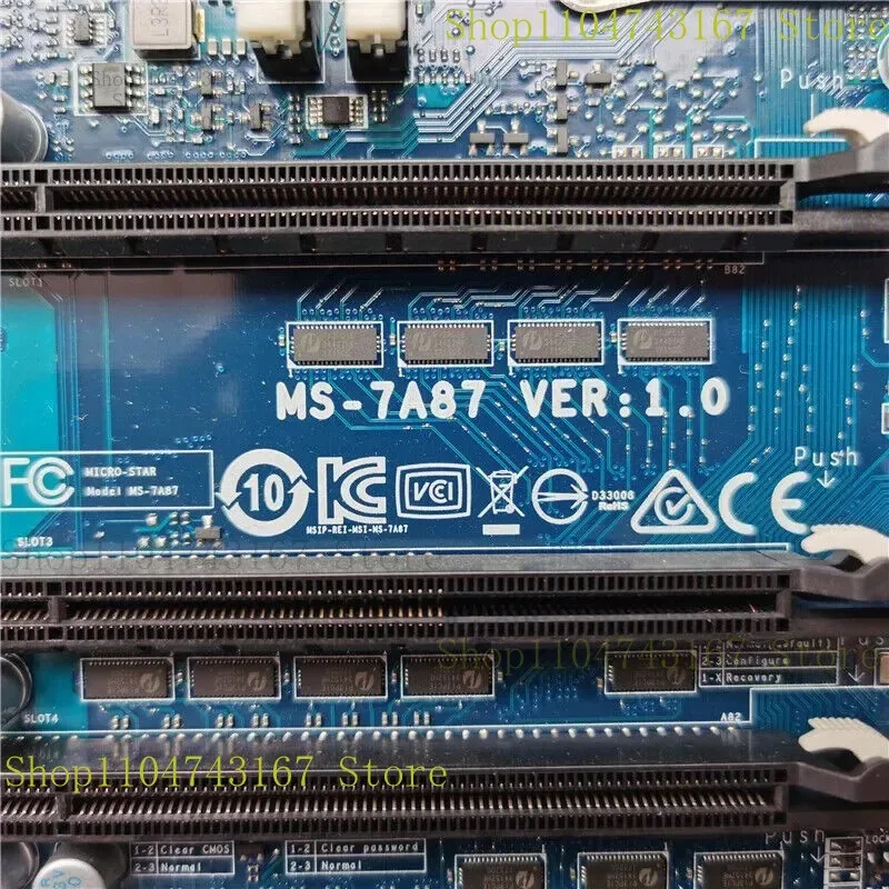 CN-0N4R4N For DELL Alienware Area-51 R5 Motherboard MS-7A87 0N4R4N N4R4N DDR4 Mainboard 100% Tested Fully Work