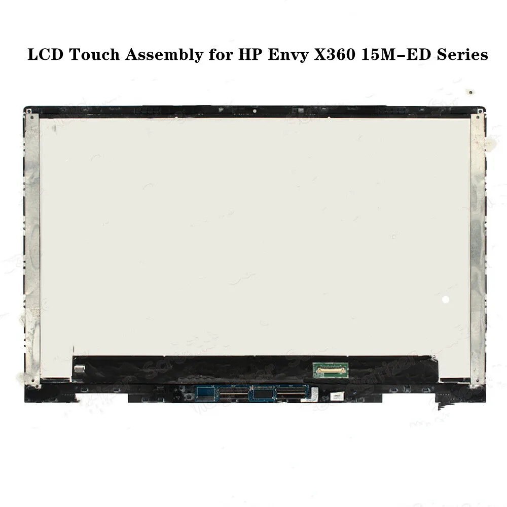 15.6 inch for HP Envy X360 15M-ED Series 15M-ED1013DX 15M-ED1023DX LCD Touch Screen Digitizer Assembly Upper Part FHD 1920x1080