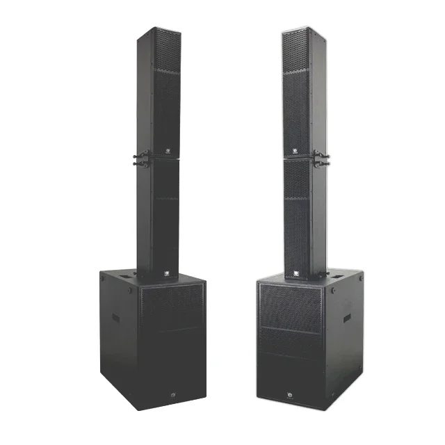 LR Studio Surround Sound Home Theater Active Line Array speaker Professional large stage performance set