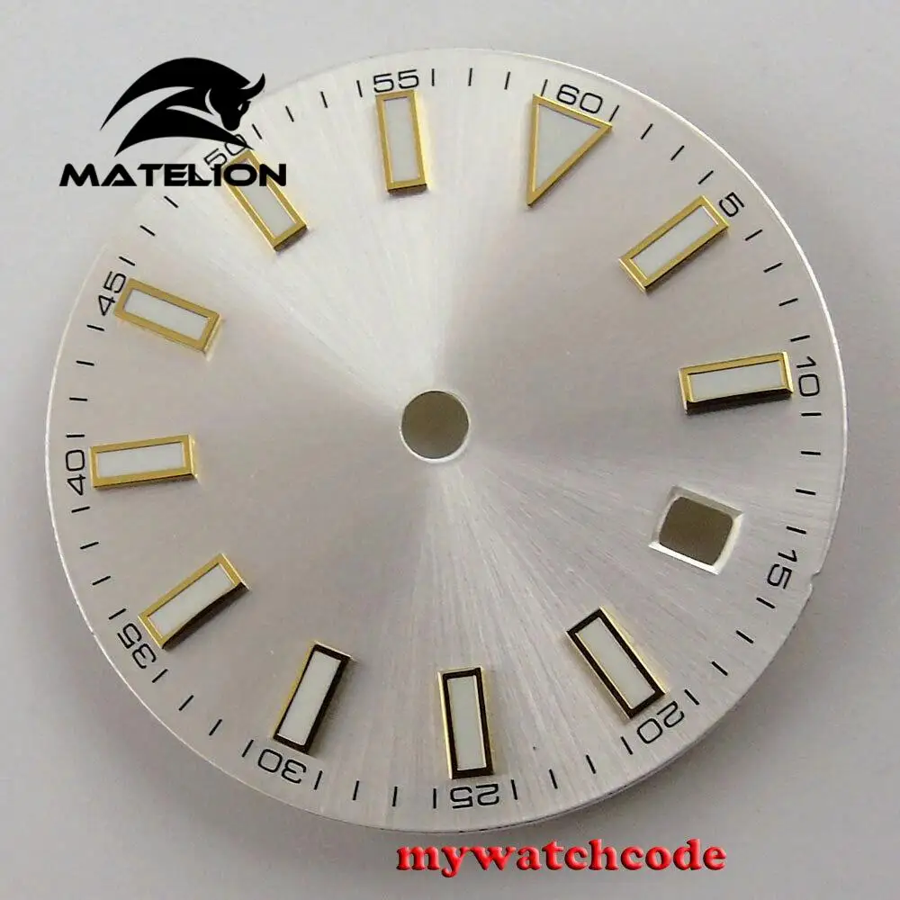 取り付けブラケット29mm,青と黒の時計,白,2824 dg2813 3804 miyota 8215 nh35