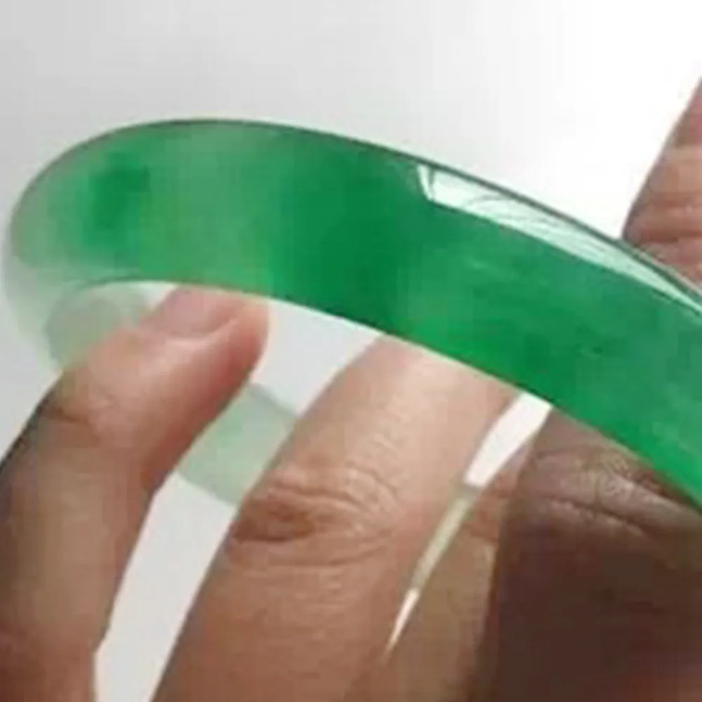 Genuine Real Jade Bangle Bracelet Natural Fashion Green Charm Chinese Jewelry Accessories Gemstone Bangle Party Gift