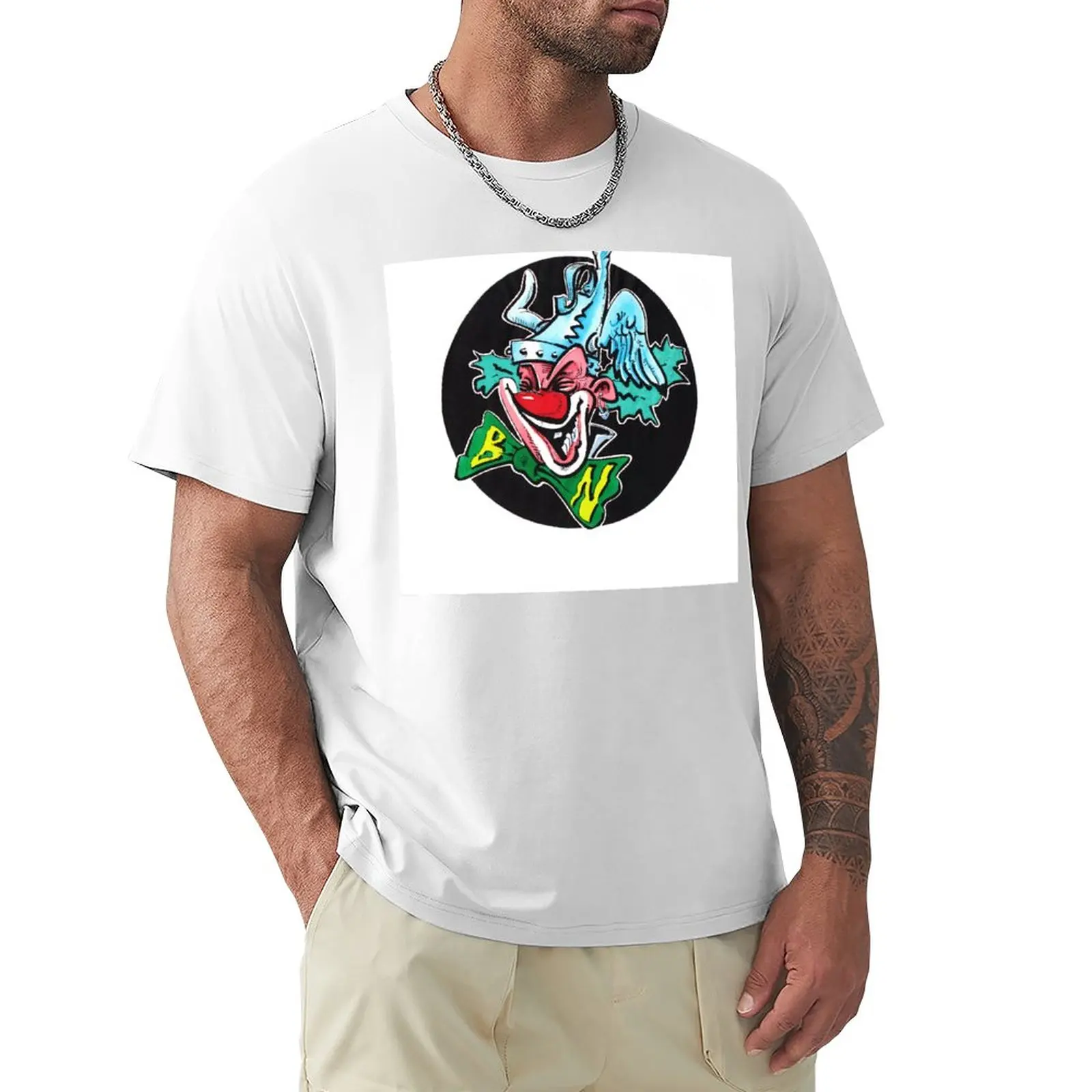 

Gallic Clown T-Shirt oversizeds Short sleeve tee Men's t-shirts