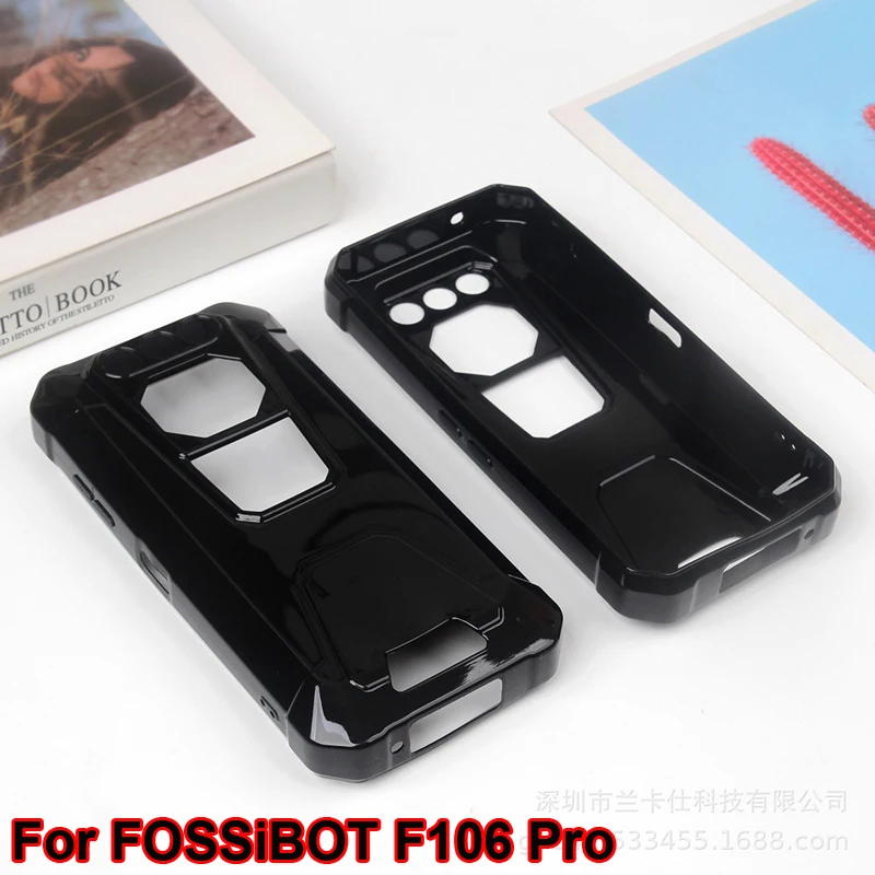 Camera Protection Case For Fossibot F106 Pro Case Silicone Transparent Phone Cover For Etui Fossibot F106 Pro Bumper Shell 6.58\