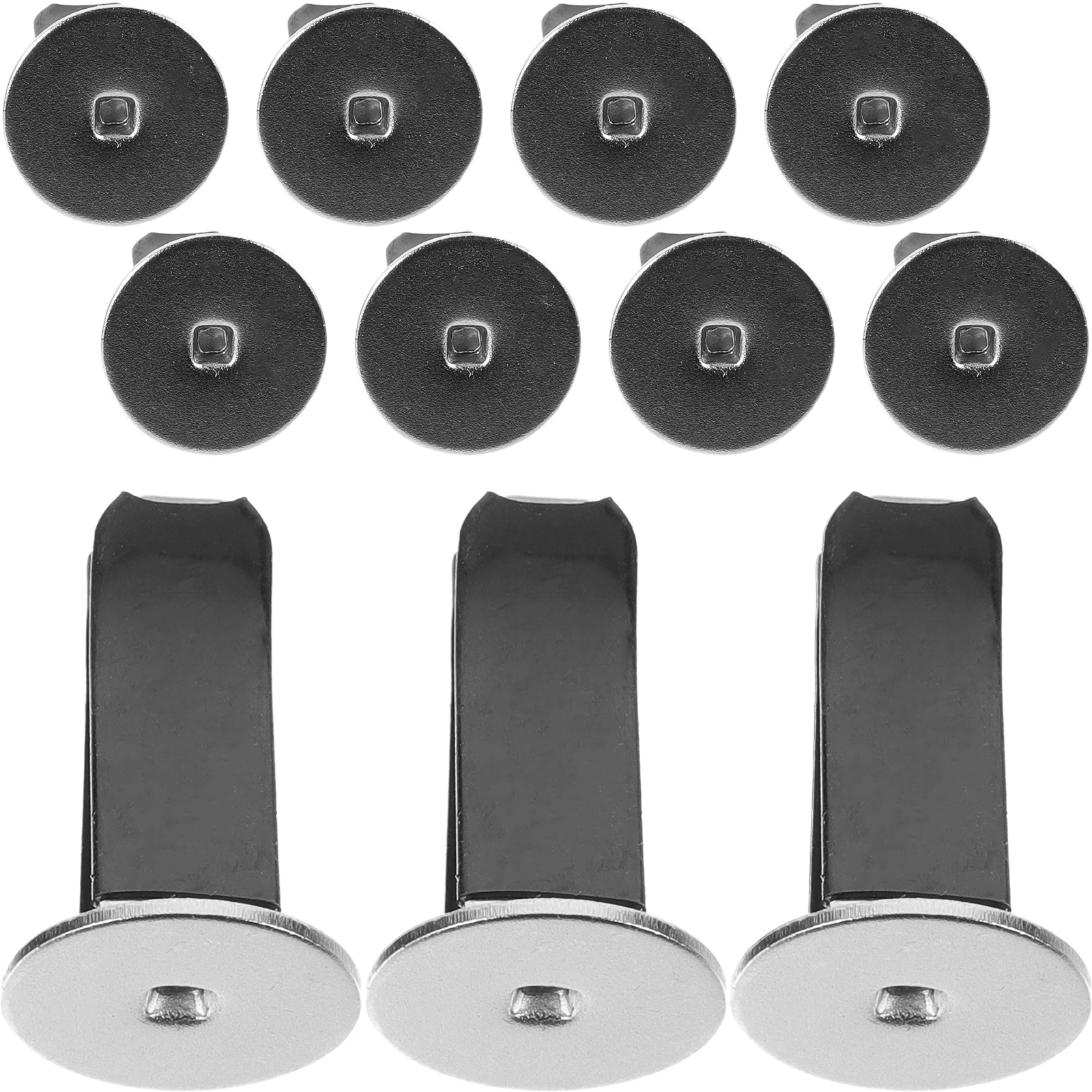 

20pcs Car Vent Clips Aromatherapy Air Freshener Black Round Outlet Perfume Clip For Home Office Use Strong Clamping Anti Fade
