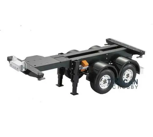 TOUCAN 1/14 RC 20Ft Container Chassis Trailer Painted Tractor Electric Truck Remote Control Car Toys For Adults THZH0422