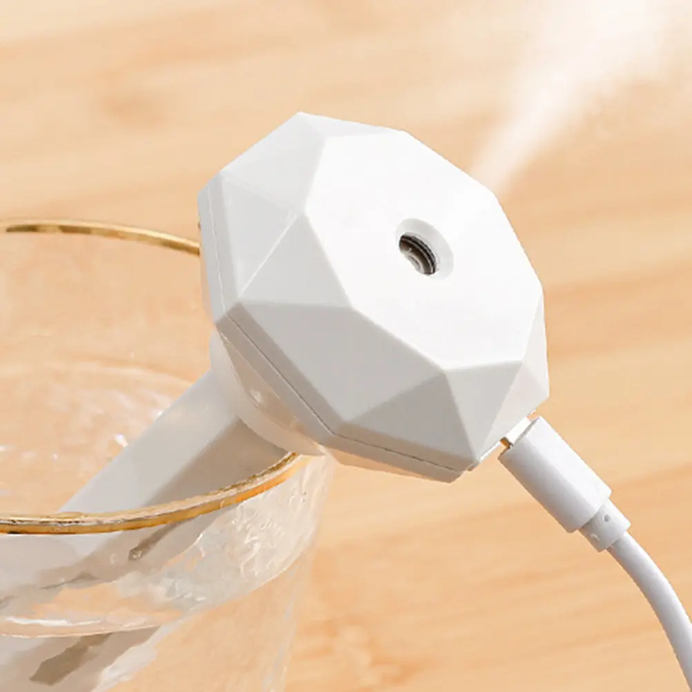 1Set Portable USB Donut Humidifier Rod Mini Mini Essential Oils Diffuser For Home Decor Air Moistener Office Bedroom