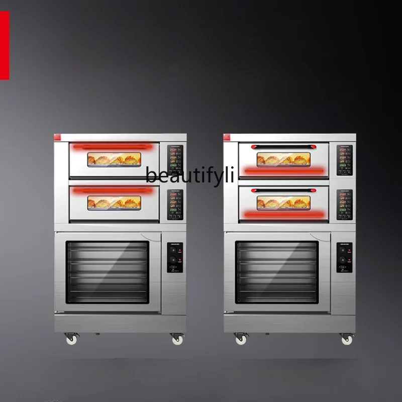 Electric Oven Commercial Combined Type Oven Fermented Pizza Bread Moon Cake Sweet Potato Oven