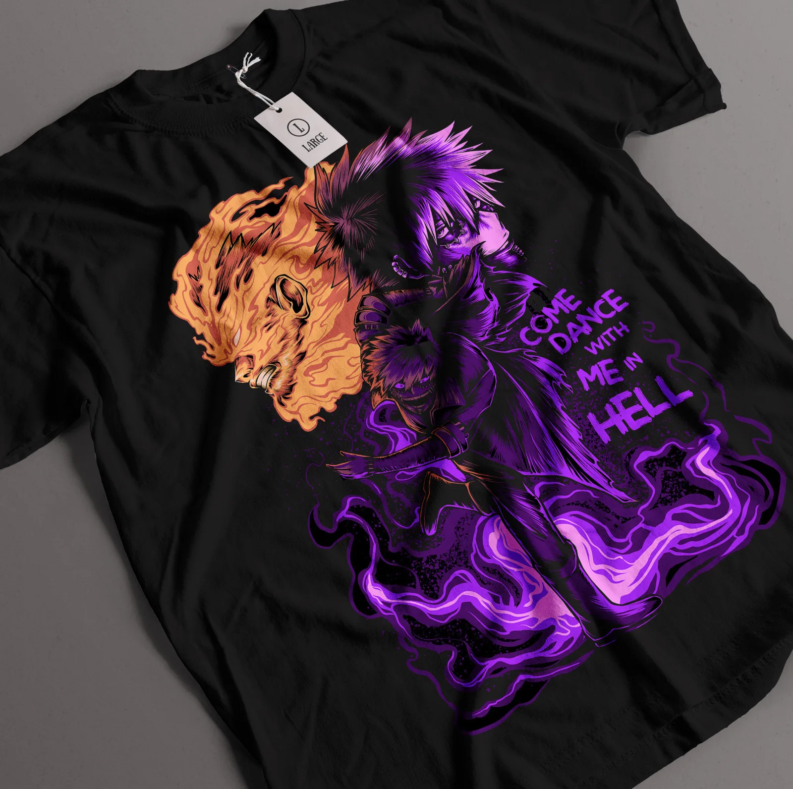 애니메이션 다비 셔츠, 올 마이트, 보쿠 노 히어로 아카데미아 셔츠, 카츠키 미도리야 데쿠 쇼토