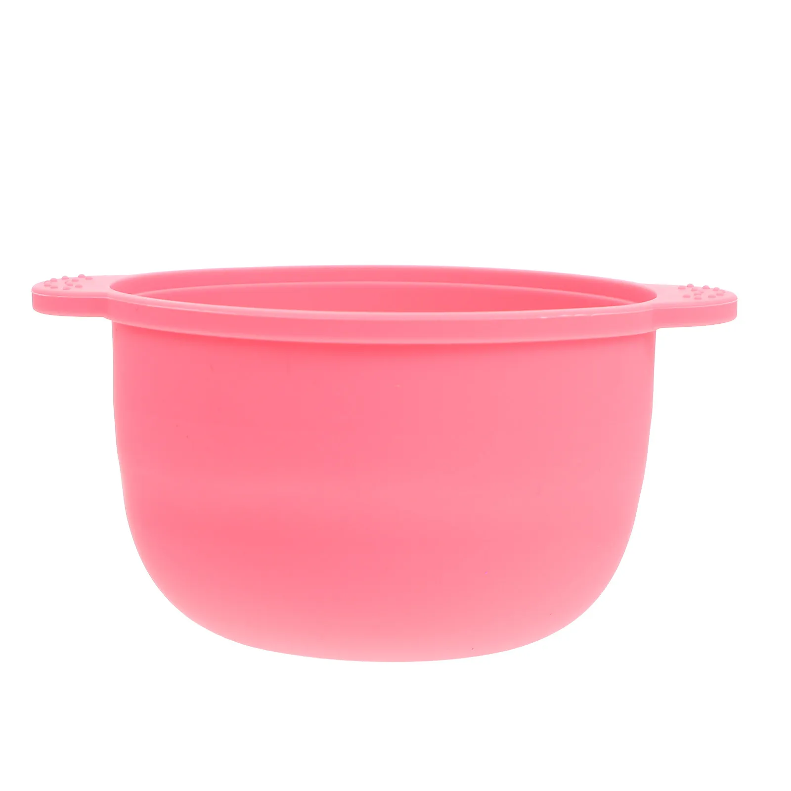 Premium Heat-Resistant Silicone Wax Melting Bowl for Home Salon Use Non-Stick Easy-Clean Wax Heater Inner Pot Pink
