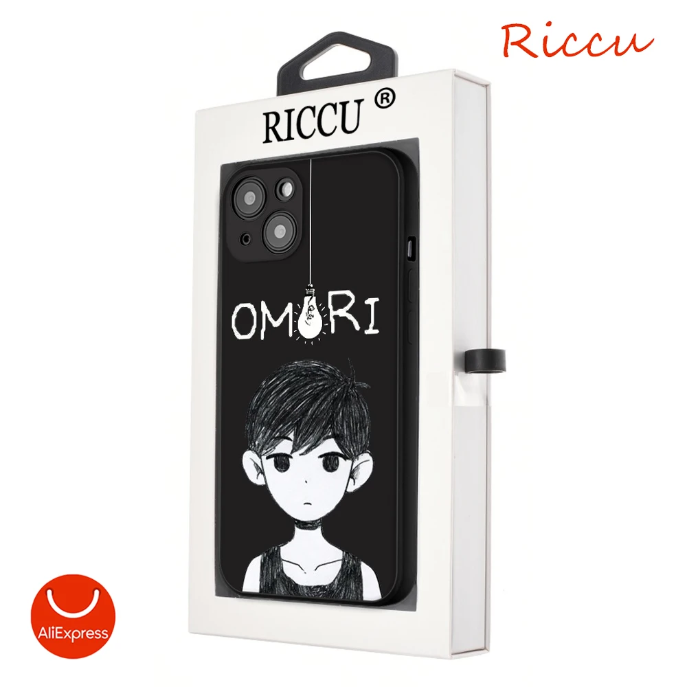 FOR iPhone12 Flame Hot Omori rpg game Phone Case FOR iPhone 11 12 iphone 13 Pro 8 7 Plus X 14 SE XR 11 12 Pro mini XS MAX Cover