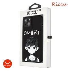 FOR iPhone12 Flame Hot Omori rpg game Phone Case FOR iPhone 11 12 iphone 13 Pro  8 7 Plus X 14 SE XR 11 12 Pro mini XS MAX Cover