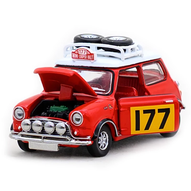 TINY 150 Mini Cooper Mk1 Rally #177/2010s Alloy Simulation Car