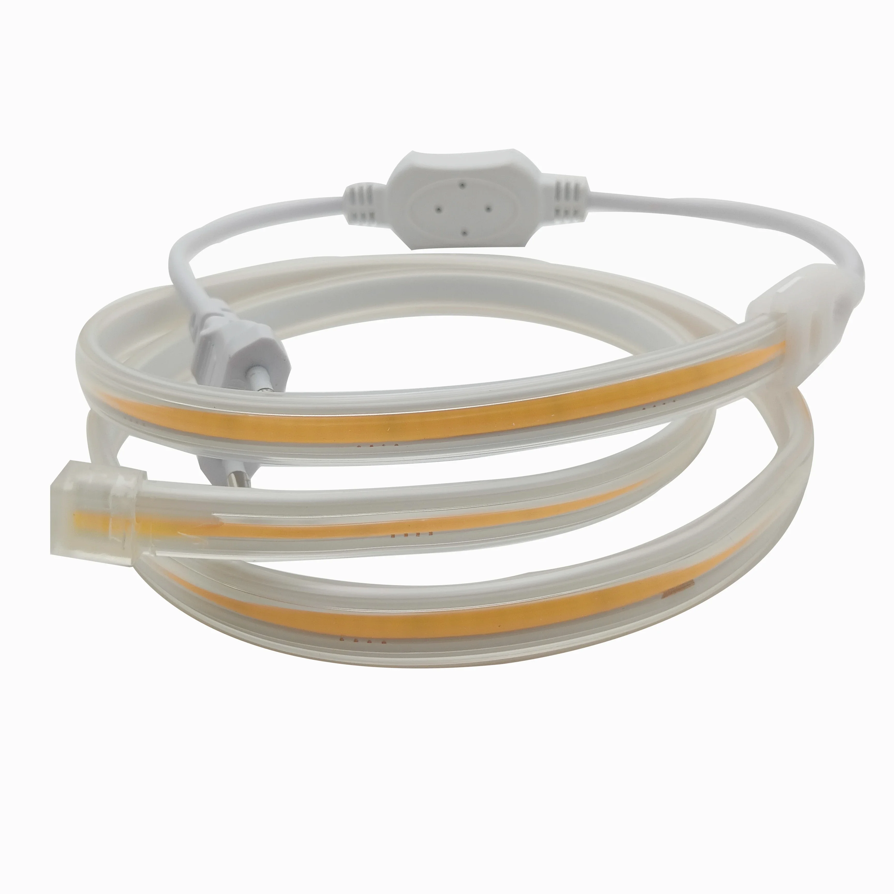 220V  COB LED Strip Neon Light Silicone Tube Lamp 288Leds/m High Density Linear Lighting Waterproof Flexible LED Tape