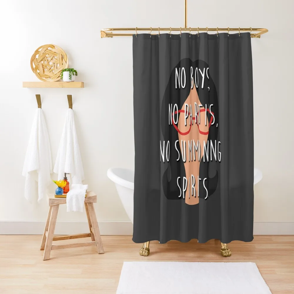 

linda no boys Shower Curtain Bathroom Box Bathroom Fabric Bathroom Showers Shower Set Curtain