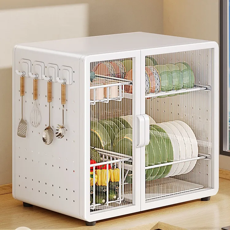

Drain cupboards, kitchen, countertops, multi-function shelves