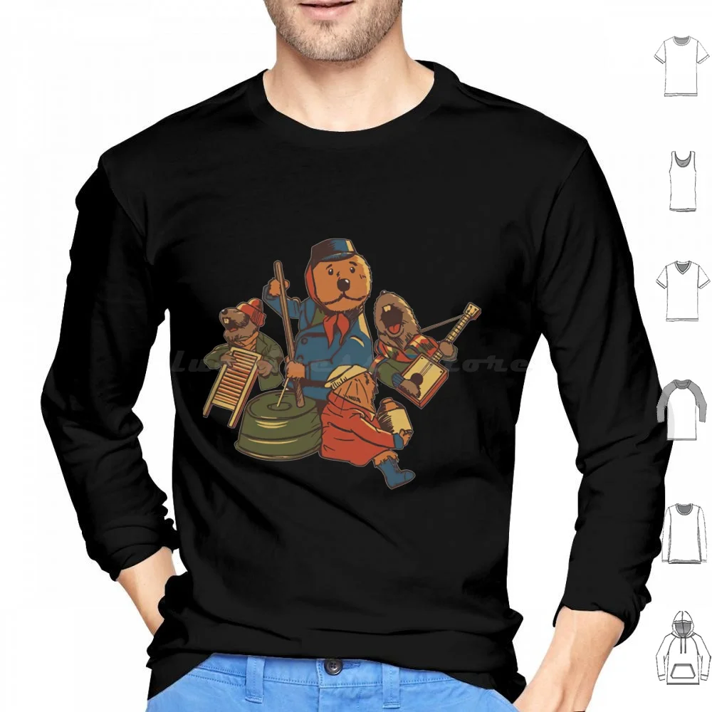 Emmet Otter Jug Band Hoodie cotton Long Sleeve Emmet Otter Christmas Emmet Otters Jug Band Christmas Otter Jugband The Jug