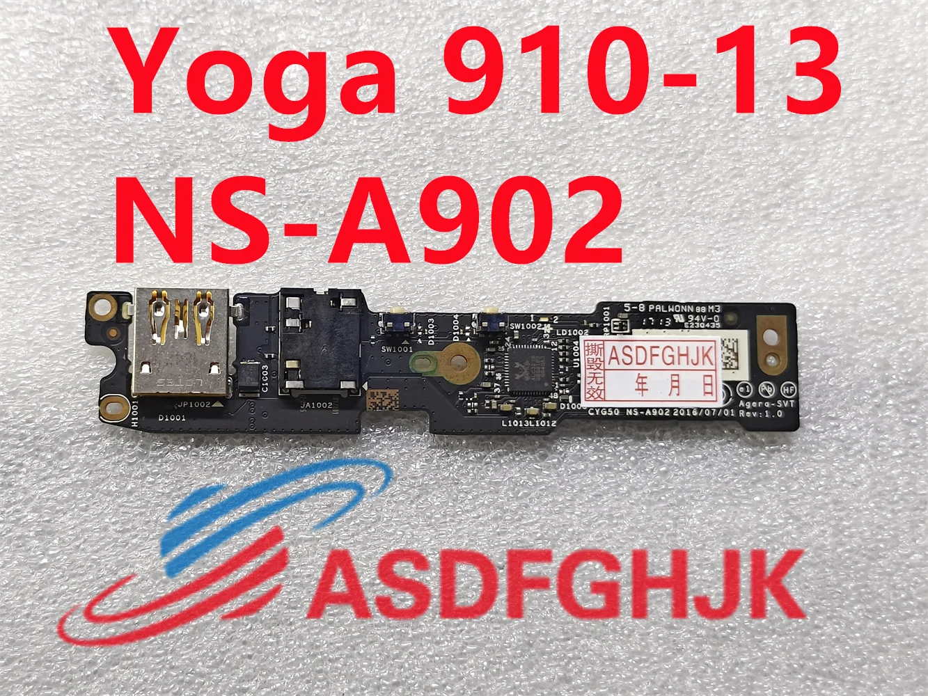 

NS-A902 is suitable for high quality Lenovo Yoga 910-13 910-13IKB Yoga 5 Pro Laptop USB audio board NS-A902