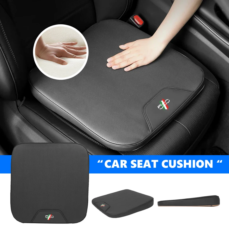 Car Seat Cushion Slow Rebound Support Ergonomic Prolonged Sitting For Fiat For 500 595 500 695 500C 5CC 695C