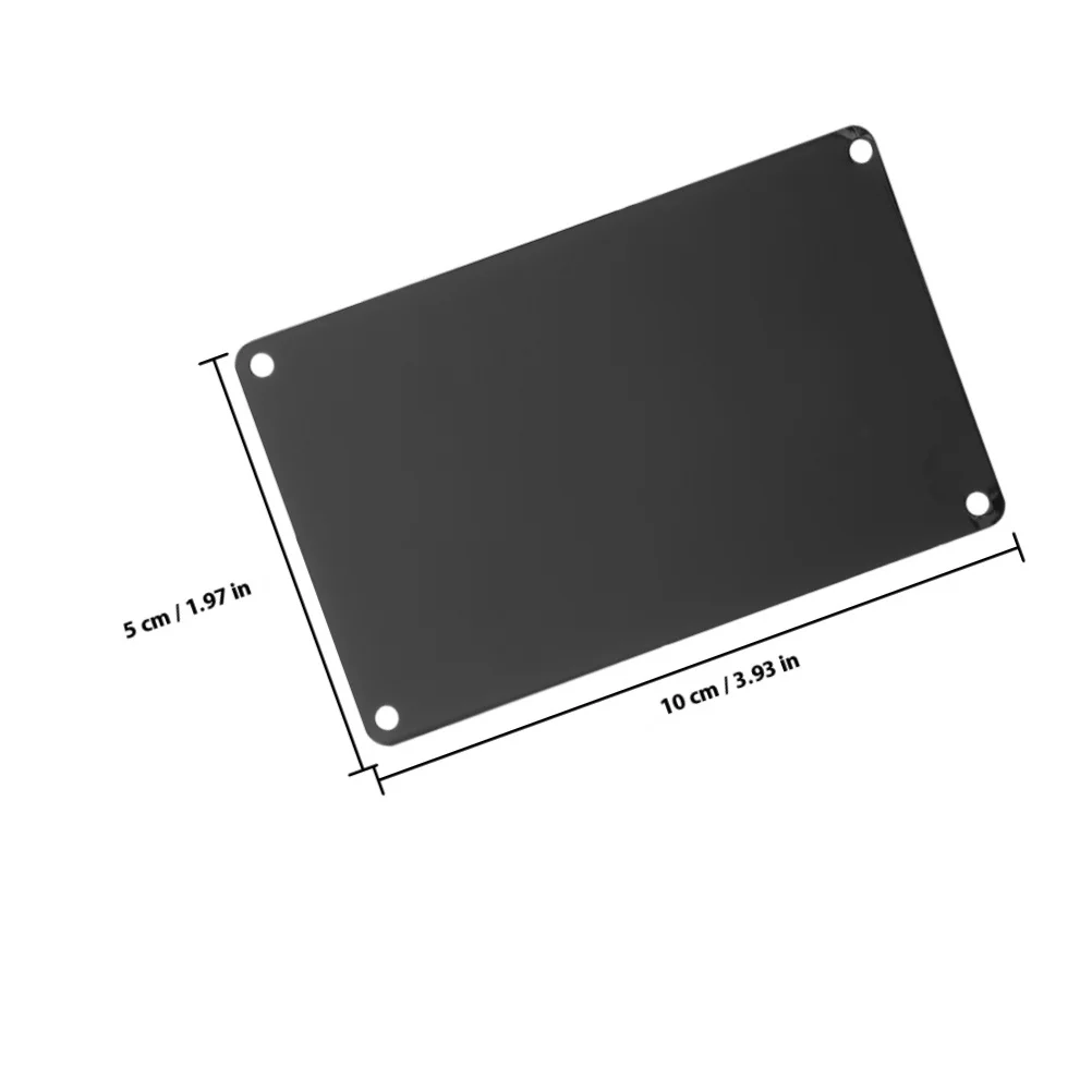10 szt. Puste Tabliczki Metalowe Małe Tabliczki z Imieniem do Samodzielnego Grawerowania, Druku, Dekoracji Ściennych do Domu, Biura, Hotelu, Materiały Rzemieślnicze