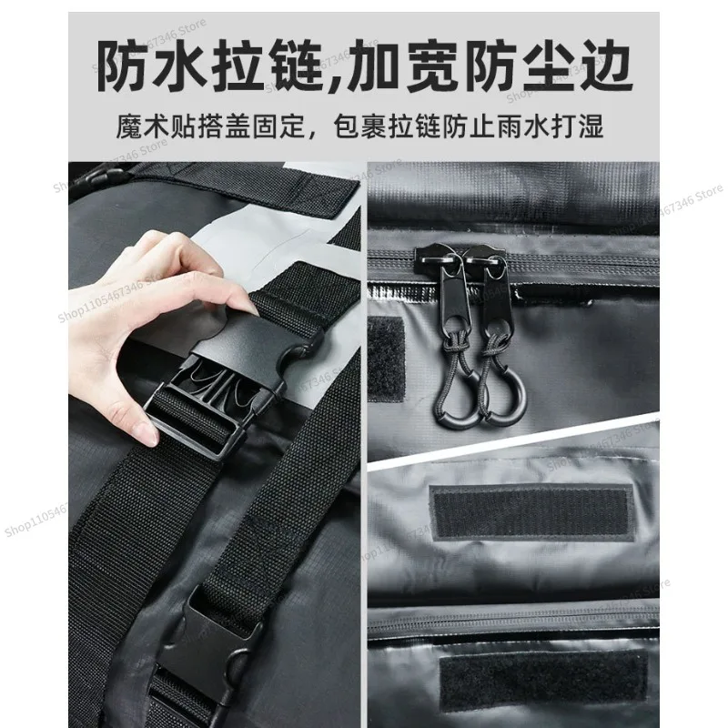 For Roof Luggage Bag Outdoor Travel Car Loading Pvc Roof Bag, Waterproof and Rainproof Bag Travel Bag
