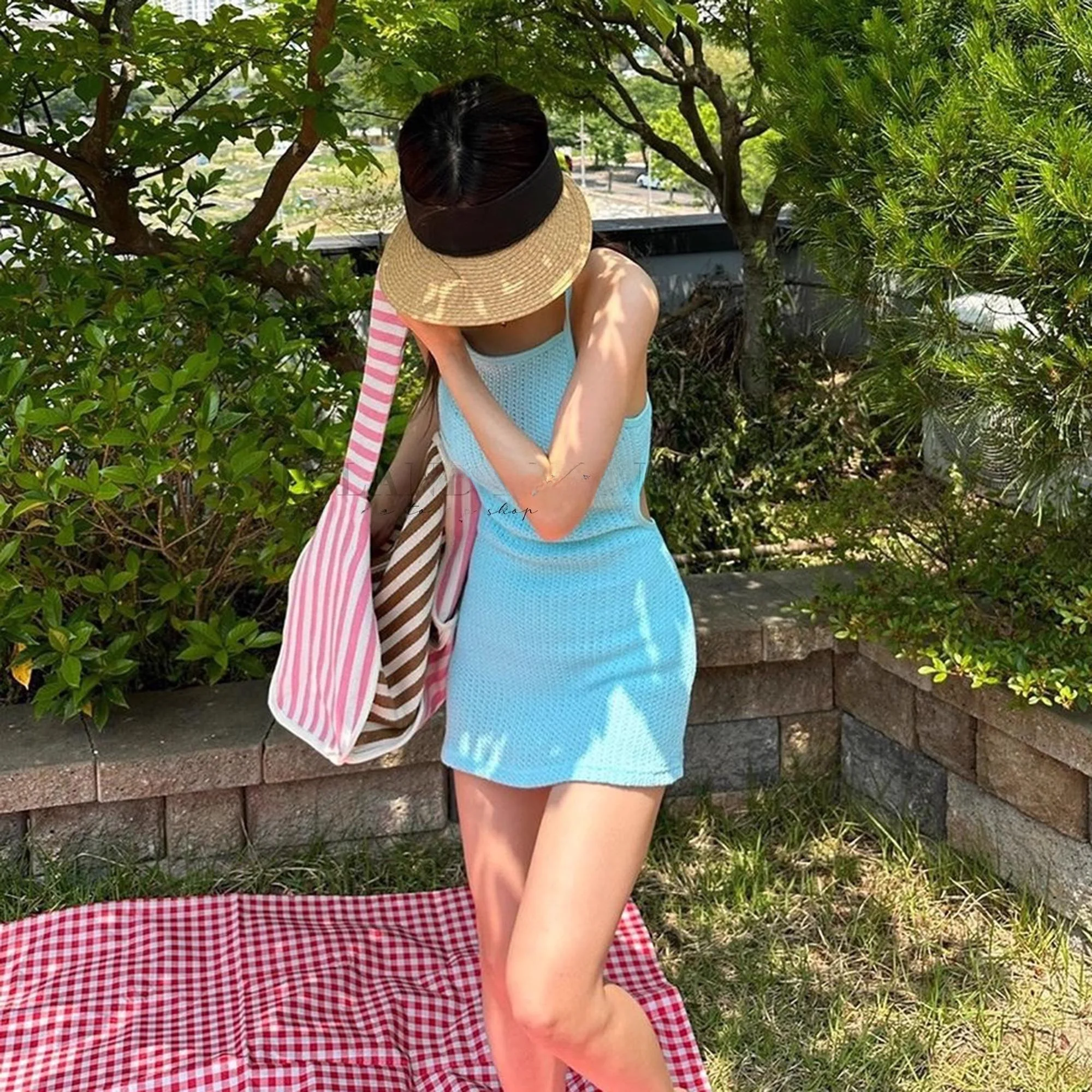 

Купальник-юбка Pure Desire Bal Strap Simple Skirt Sle для женщин, новинка 2024 года, скрывающий живот, утягивающий, пляжный купальник-юбка