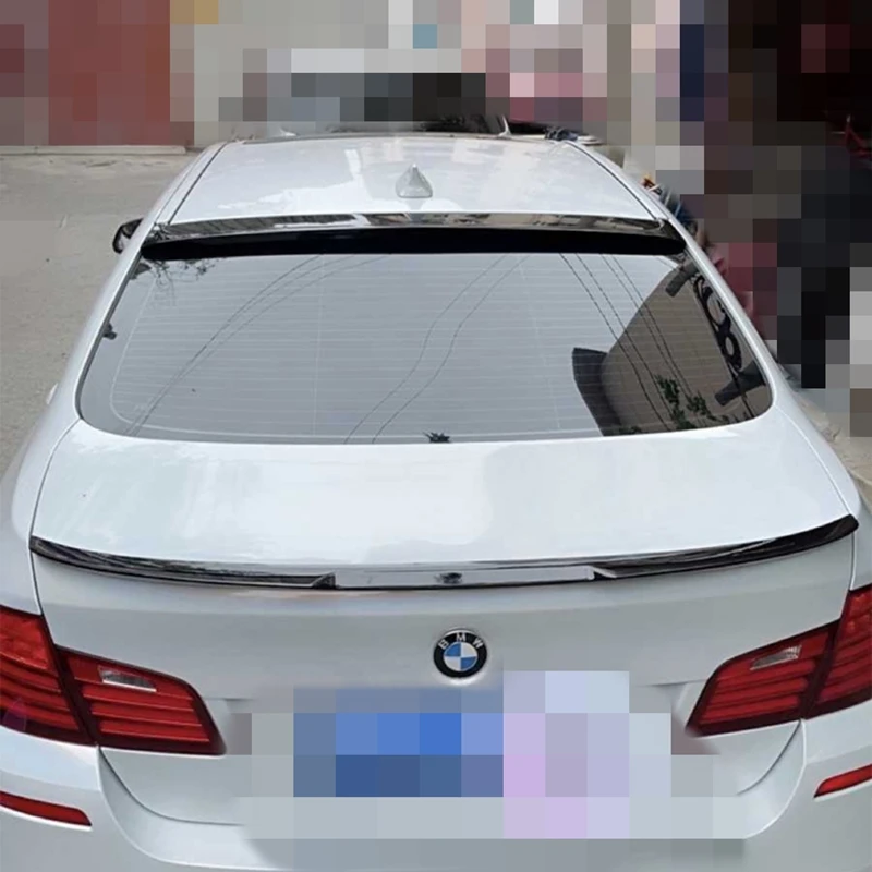 

ДЛЯ BMW 5 серии F10 F18/F10 M5 седан из углеродного волокна задний спойлер на крышу 2009-2017 FRP глянцевый черный кованый карбон
