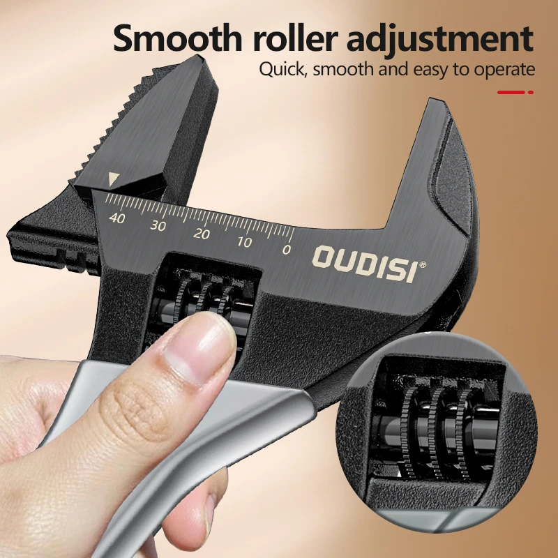 

Multifunctional Household Pipes Repair Tools 5/6/8 Inch Adjustable Large Open Steel Wrench Universal Mini Spanner Bathroom