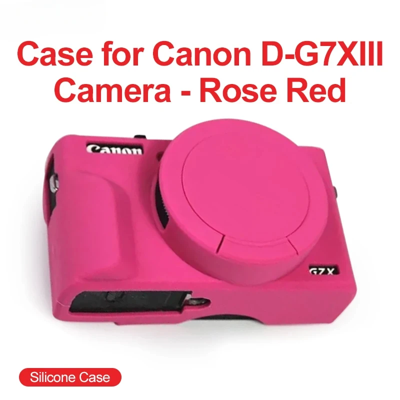 or Canon PowerShot G5 X Mark II PowerShot G7 X Mark II III Canon G5XII G7XII G7XIII Protector Silicone Case Bag Body Cover