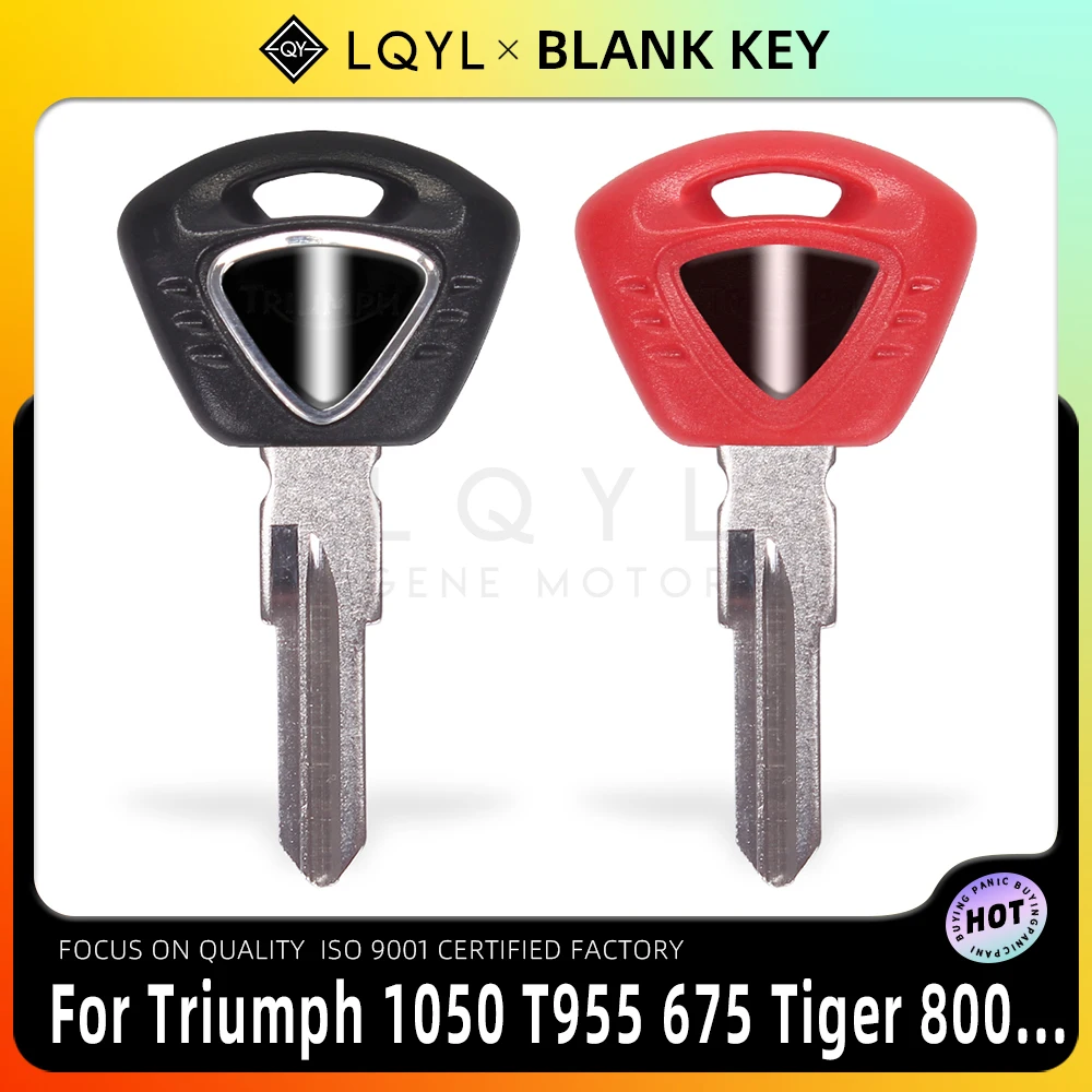 Lqyl Blank Key Motorfiets Vervangen Ongesneden Sleutels Voor Triomf 1050 T955 Street Triple 600 675 Tiger 800 T100 T900 T 800 T 100 120 900