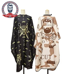 Barbershop Snap Closures Hairdresser Cape Professional Salon Antistatic Smooth Hair Cutting Dye Apron Hairdressing Styling Tools