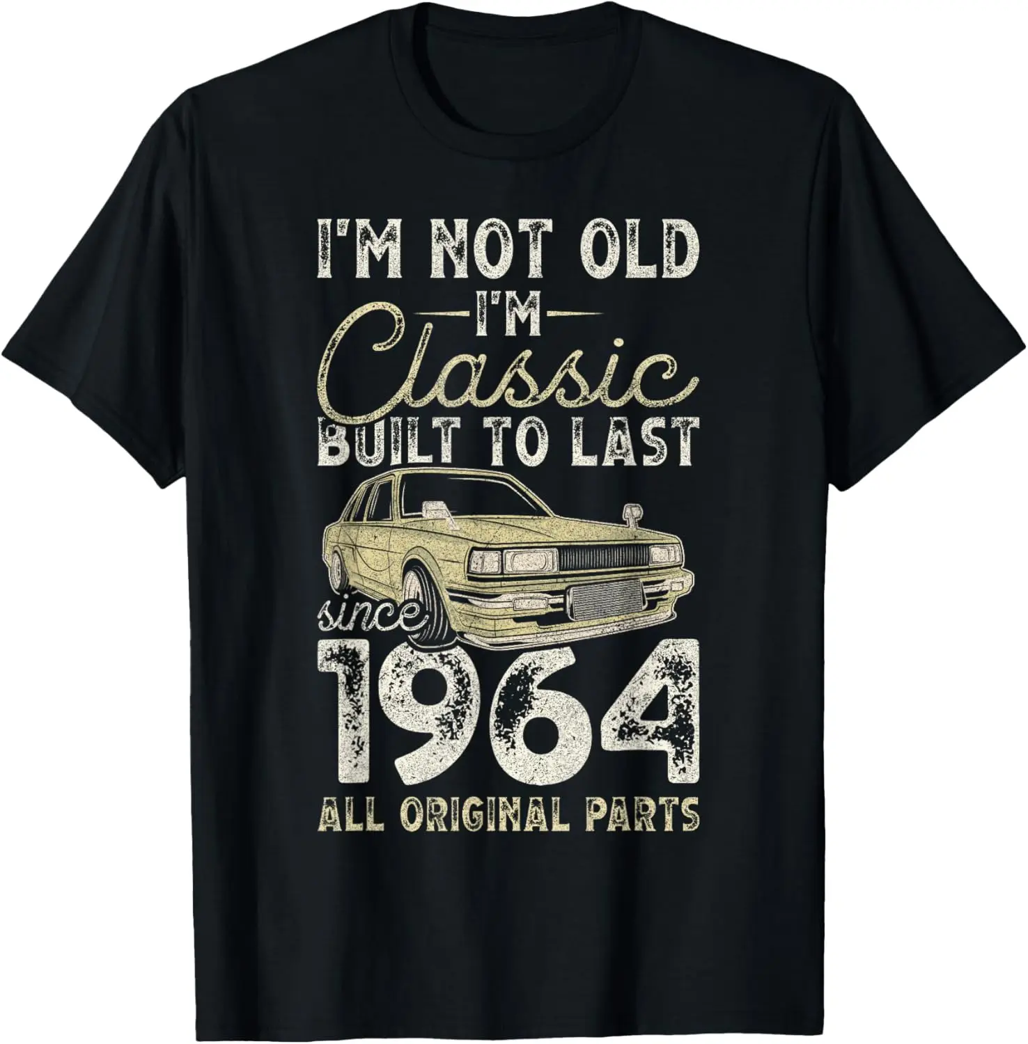 

60th Birthday, Since 1964, Classic Car, 60 year old T-Shirt