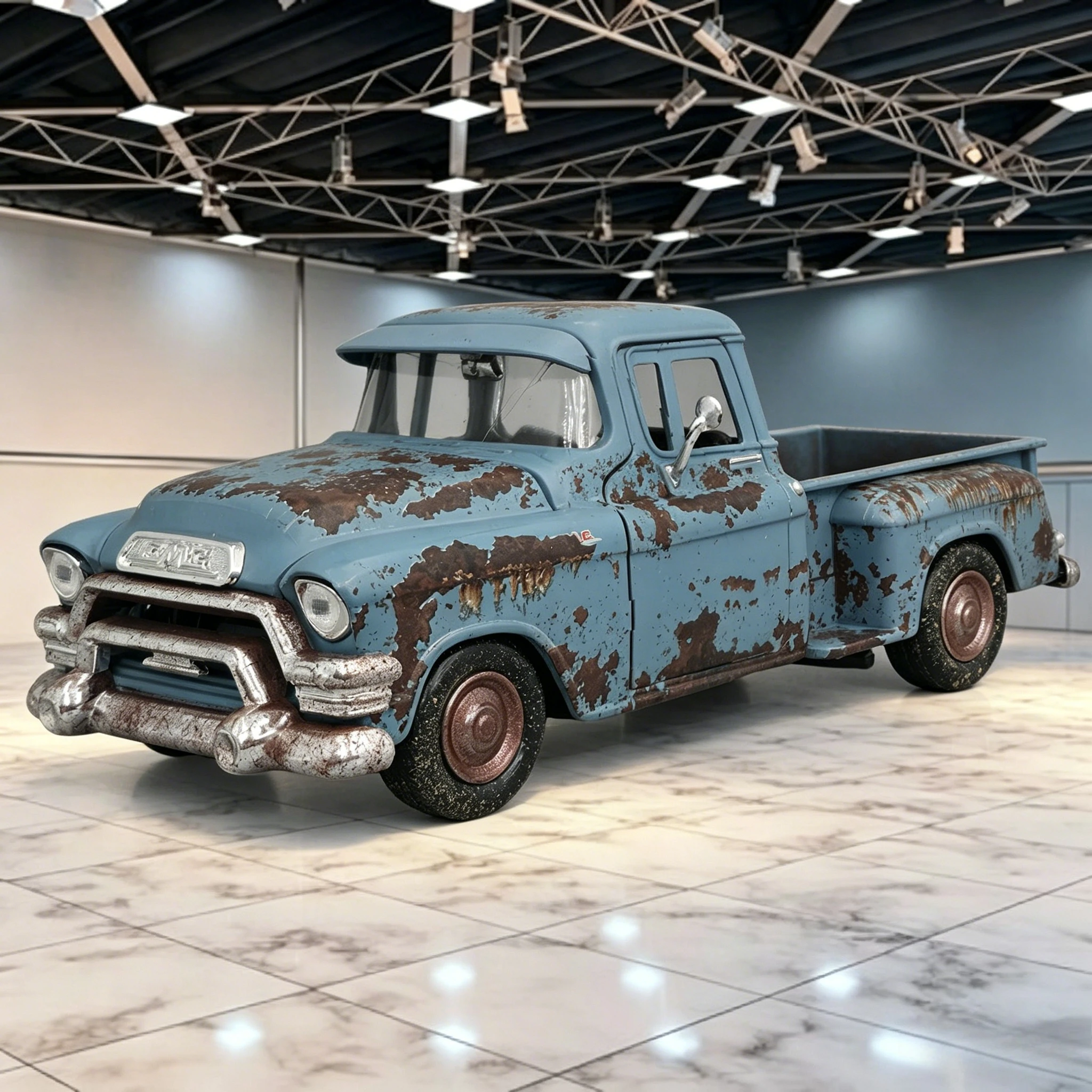 1-24-1957-gmc-blue-chip-pickup-alloy-metal-diecast-model-car-simulation-vehicle-home-trendy-ornaments-computer-gift