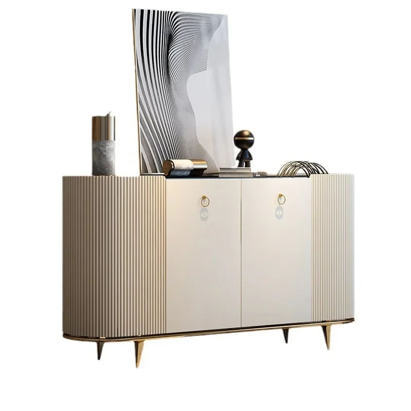 

* Американский светлый роскошный шкаф на крыльце, итальянский минималистичный прихожая, декоративный шкаф, современный шкафчик для гостиной