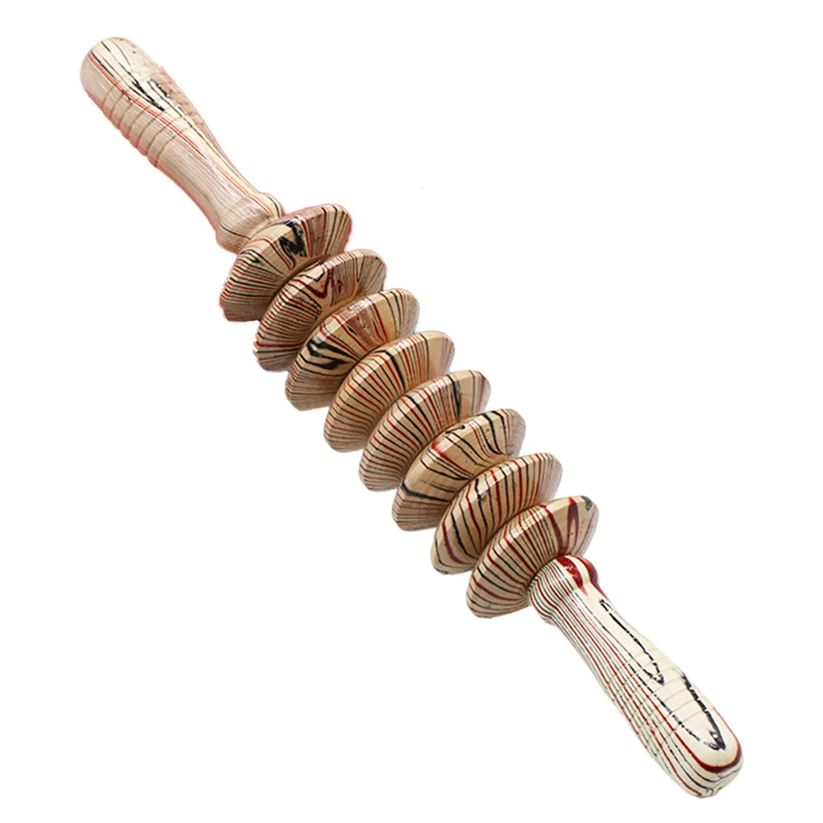 Wood Muscle Roller Professional Massage Tool Beech Therapy Massage Tools Rolling Body Massager For Pain Relief Cellulite