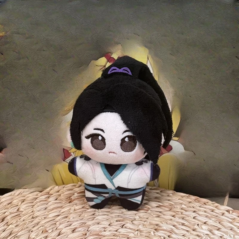 10cm Anime Game VALORANT Jett Mu Die Kawaii Cosplay Cotton Doll Starfish Body Keychain Mini Soft Plushies Toy Figures Fans Gifts