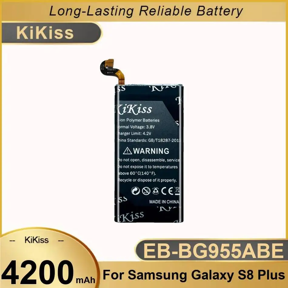 

Mobile Phone Battery 4200Mah For Samsung Galaxy S8 Plus S8+ G955 EB-BG955ABE Long-Lasting