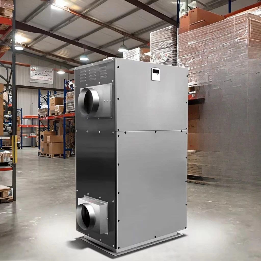3KG/H 650m³/H Airflow 5000W Rotary Industrial Desiccant Rotor Dehumidifier for Large Warehouse and Pharmaceutical Manufacturer