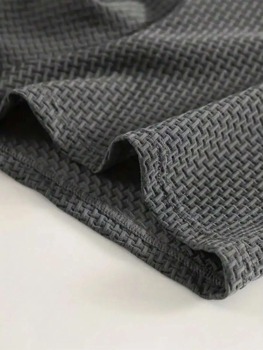 Paquete de 6 Calzoncillos Boxer para Hombre, Tela Sedosa y Elástica, Color Sólido, Ajuste Cómodo, Transpirables, para Uso Diario