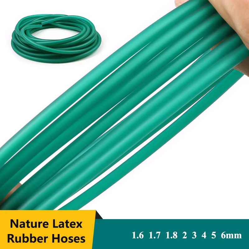 1~10m Ice Blue Nature Latex Rubber Hoses High Resilient Tension Belt Surgical Medical Tube Speargun Band Slingshot Catapult