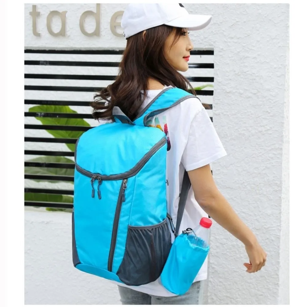 HOMEFISH Der Neue Rucksack Großvolumige Faltbare Tasche Tragbarer Wasserdichter Outdoor Reise- und Sportrucksack – Detail 3