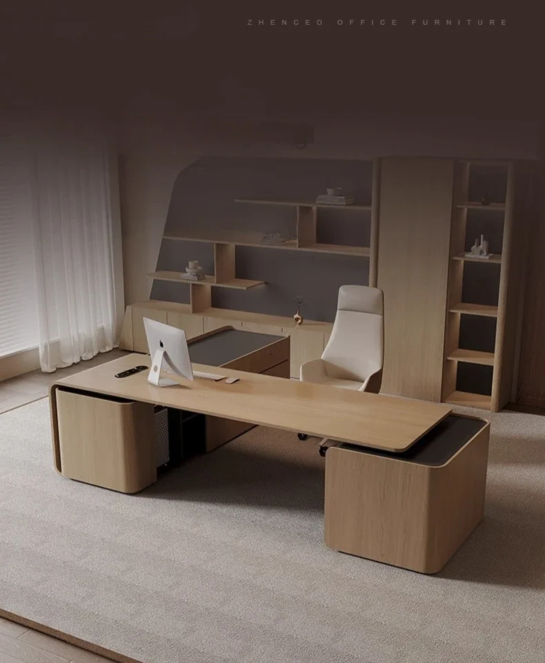 K pscale office new fashion boss table simple president table multi-functional desk