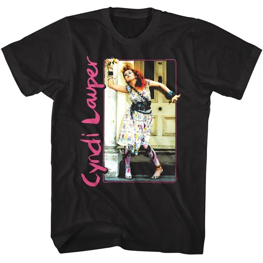 Cyndi Lauper Girls Just Wanna Have Fun Men's T Shirt Adult