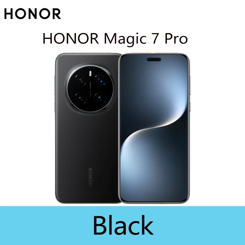 NOUVEAU HONOR Magic7 Pro 5G 2025, Smartphone Snapdragon 8 Elite, Écran LTPO 6,8'' 120Hz, Charge 100W, Version Globale HONOR Magic 7 Pro