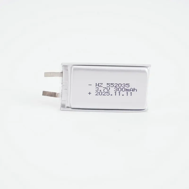 Polymer Lithium Battery 55 2035-3-300mAh High Capacity Low Temperature Long Continuous High Temperature Lithium Battery