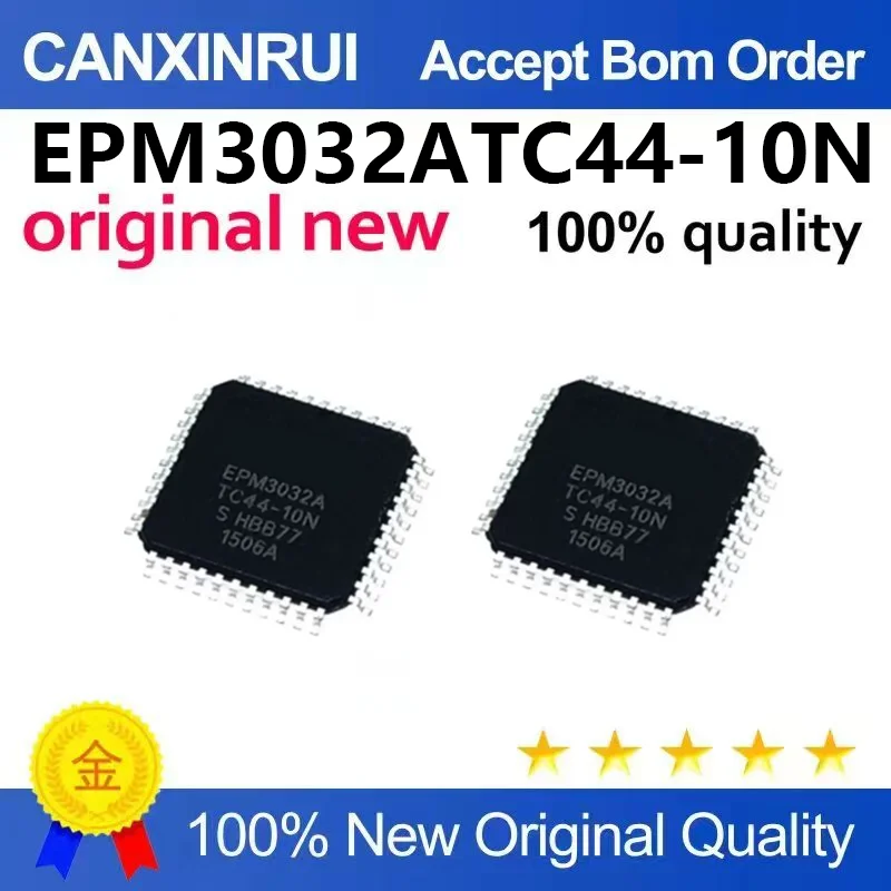 （5pcs-100pcs）EPM3032ATC44-10N LQFP-44 Embedded Programmable Logic Chip IC